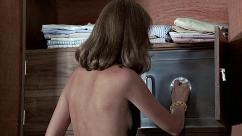 Pic: Maud Adams in The Man with the Golden Gun