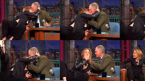 Pic: Gillian Anderson in Late Show with David Letterman (2009-2015)