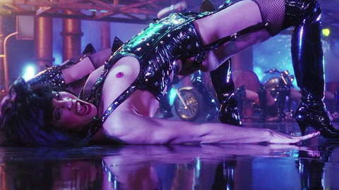 Pic: Elizabeth Berkley in Showgirls