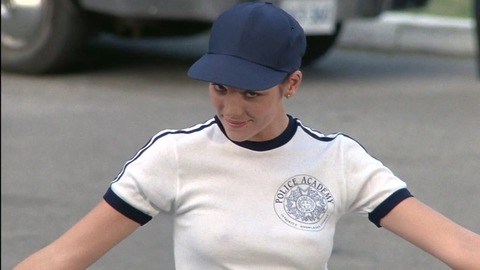 Pic: Kim Cattrall in Police Academy