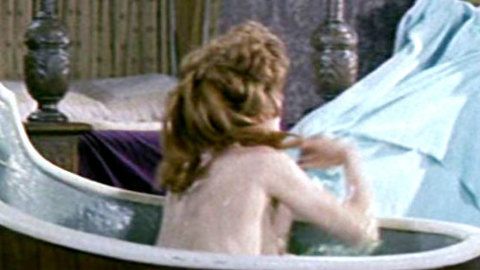 Pic: Adrienne Corri in The Hellfire Club