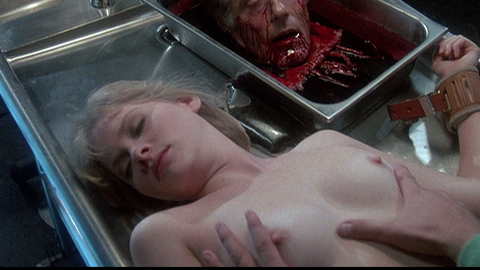 Pic: Barbara Crampton in Re-Animator