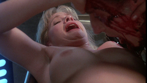 Pic: Barbara Crampton in Re-Animator