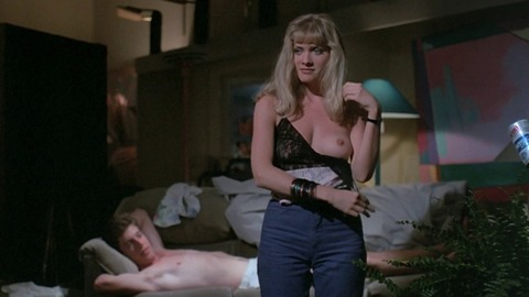 Pic: Barbara Crampton in Chopping Mall