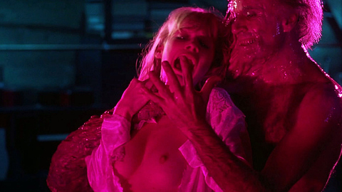 Pic: Barbara Crampton in From Beyond