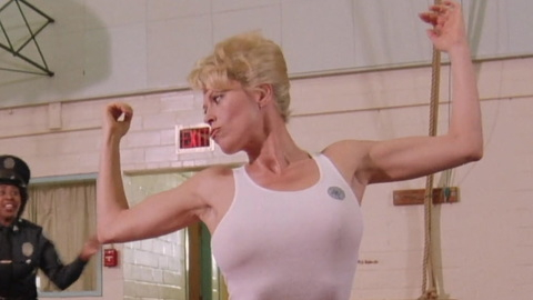 Pic: Leslie Easterbrook in Police Academy 4