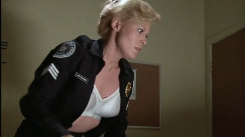 Pic: Leslie Easterbrook in Police Academy