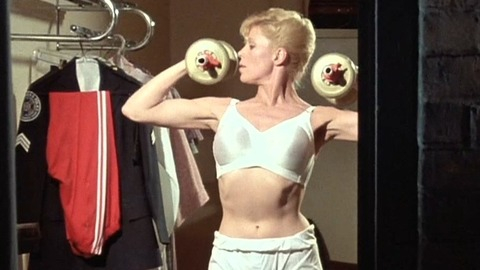 Pic: Leslie Easterbrook in Police Academy