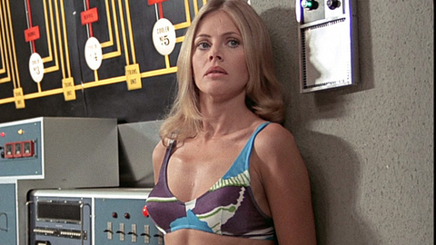 Pic: Britt Ekland in The Man with the Golden Gun