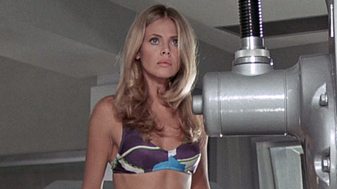 Pic: Britt Ekland in The Man with the Golden Gun