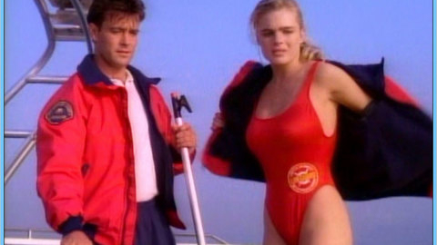 Pic: Erika Eleniak in Baywatch (1989-2001)