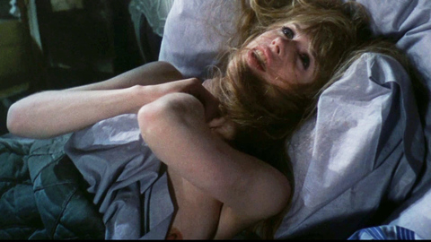 Pic: Marianne Faithfull in The Girl on a Motorcycle (1968)