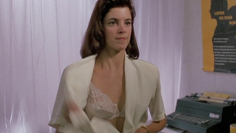 Pic: Cynthia Gibb in Death Warrant