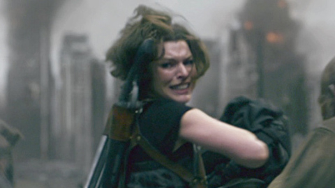 Pic: Milla Jovovich in Resident Evil: Afterlife