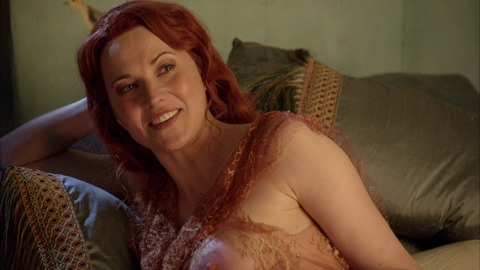 Pic: Lucy Lawless in Spartacus