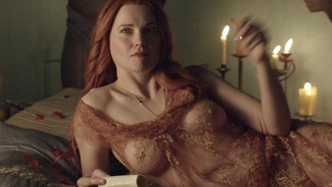 Pic: Lucy Lawless in Spartacus