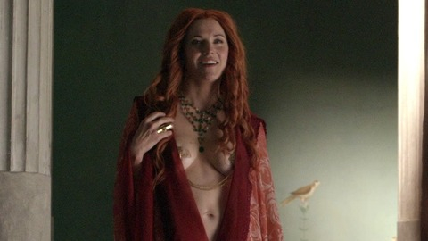 Pic: Lucy Lawless in Spartacus