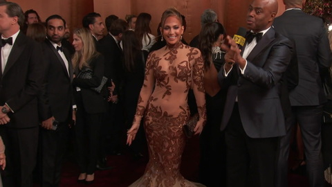 Pic: Jennifer Lopez in Golden Globe Awards