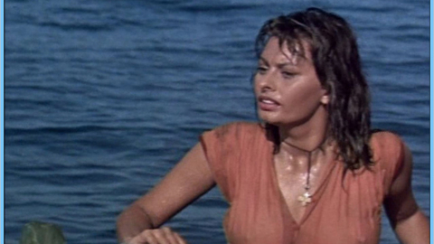 Pic: Sophia Loren in Boy on a Dolphin