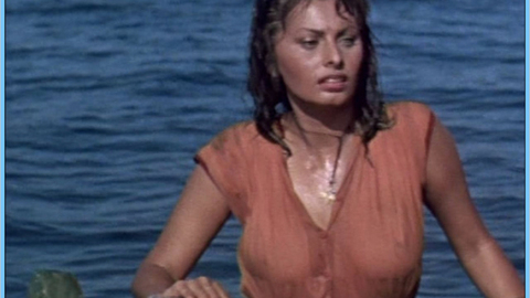 Pic: Sophia Loren in Boy on a Dolphin
