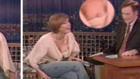 Pic: Mariska Hargitay in Late Night with Conan O'Brien