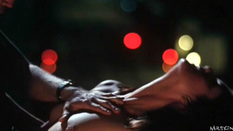 Pic: Rachel Hunter in Two Shades of Blue