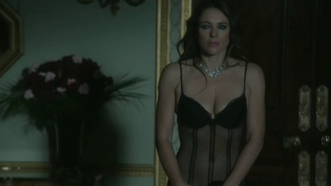Pic: Elizabeth Hurley in The Royals
