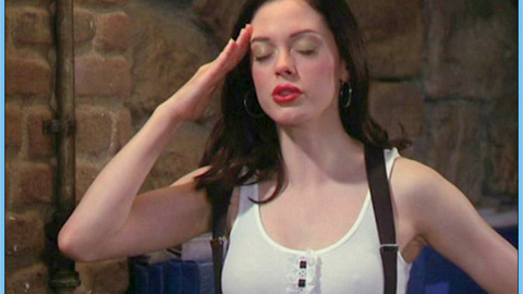 Pic: Rose McGowan in Charmed