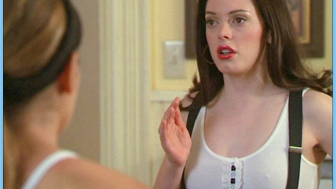 Pic: Rose McGowan in Charmed