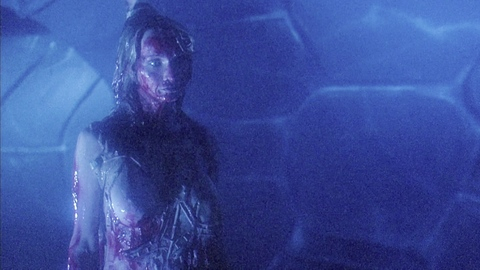 Pic: Taaffe O'Connell in Galaxy of Terror