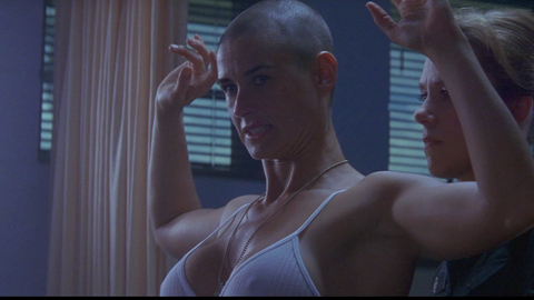 Pic: Demi Moore in G.I. Jane (1997)