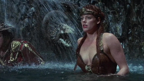 Pic: Brigitte Nielsen in Red Sonja