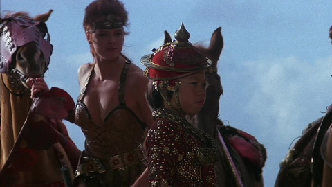 Pic: Brigitte Nielsen in Red Sonja