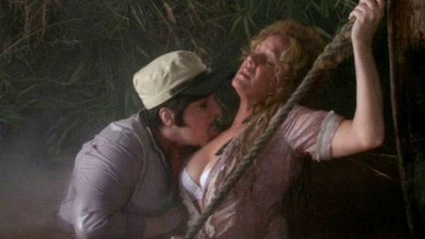 Pic: Elizabeth Perkins in Jiminy Glick in Lalawood