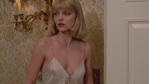 Pic: Michelle Pfeiffer in Scarface