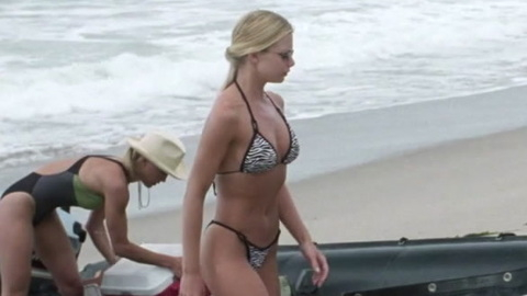 Pic: Jaime Pressly in Survival Island