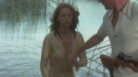 Pic: Charlotte Rampling in Foxtrot (1976)