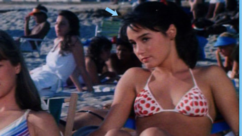 Pic: Jill Schoelen in Hot Moves (1984)