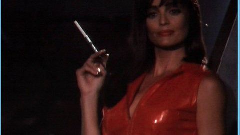 Pic: Tracy Scoggins in Alien Intruder