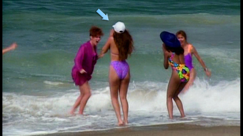 Pic: Tiffani-Amber Thiessen in Saved by the Bell: Hawaiian Style (1992)