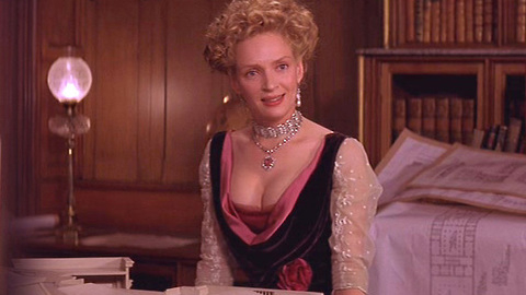 Pic: Uma Thurman in The Golden Bowl