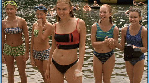 Pic: Dominique Swain in Happy Campers