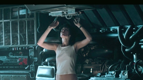 Pic: Sigourney Weaver in Alien