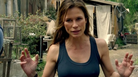 Pic: Rhona Mitra in The Last Ship