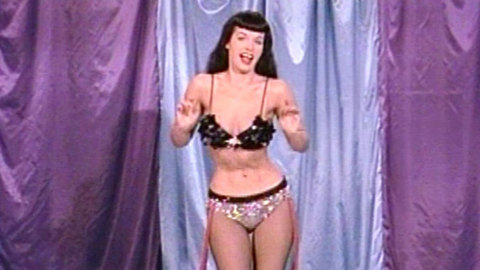 Pic: Bettie Page in Bettie Page: The Girl in the Leopard Print Bikini