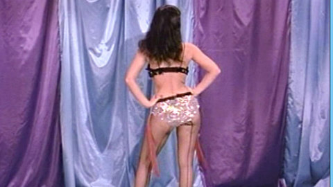 Pic: Bettie Page in Bettie Page: The Girl in the Leopard Print Bikini
