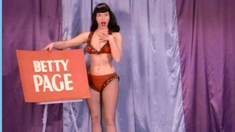 Pic: Bettie Page in Bettie Page: The Girl in the Leopard Print Bikini