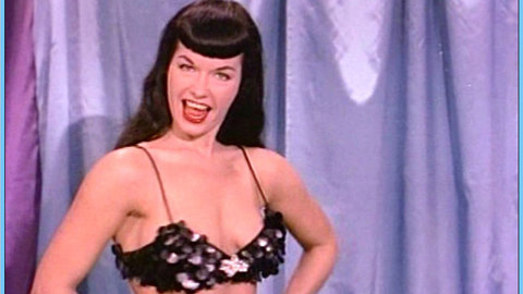 Pic: Bettie Page in Bettie Page: The Girl in the Leopard Print Bikini