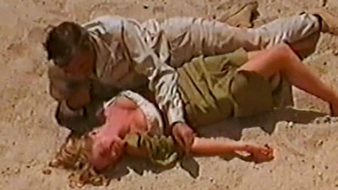 Pic: Susannah York in Sands of the Kalahari