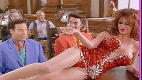 Pic: Debbe Dunning in The Misery Brothers